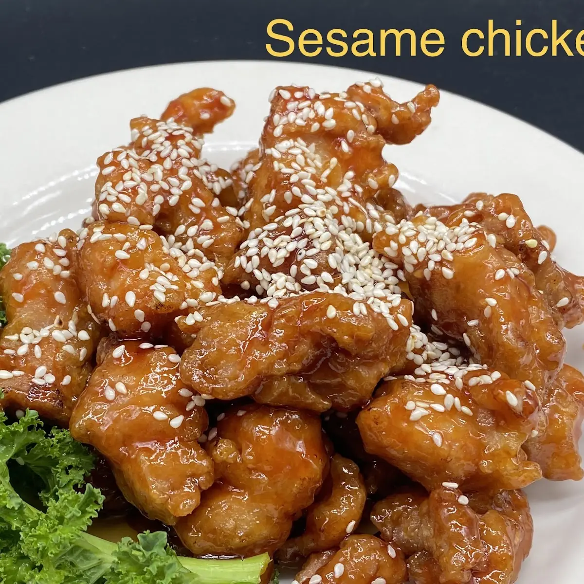 orange chicken 橙汁鸡塊套餐